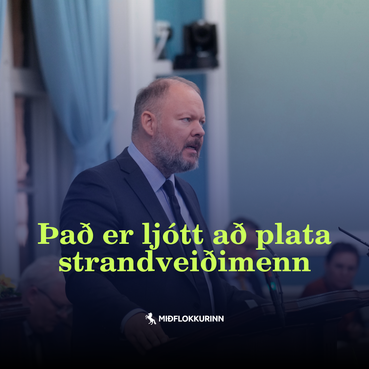 Það er ljótt að plata strandveiðimenn