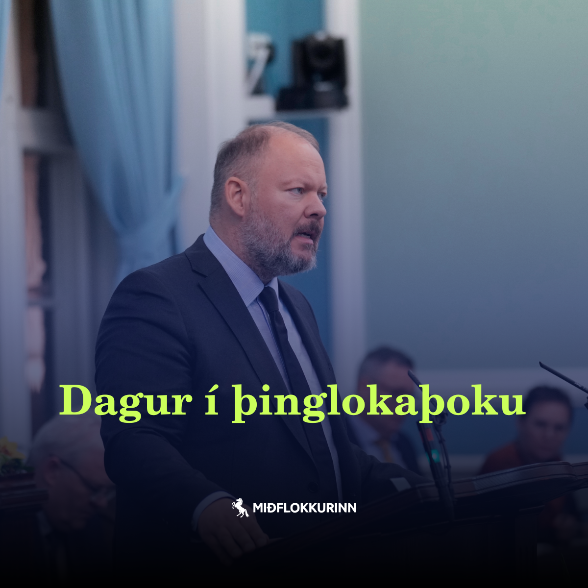 Dagur í þinglokaþoku